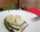 Egg kokt i en pose