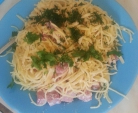 Pasta med skinke
