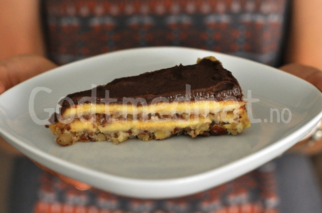 Daim kake med nøtter fra Sverige