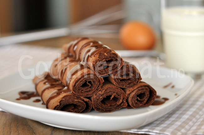 Sjokolade pannekaker