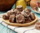 Kjeks med sjokolade pudding