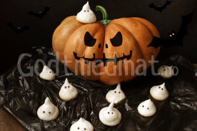 Halloween lille pavlova spøkelser