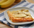 Kake med banan og kondensert melk