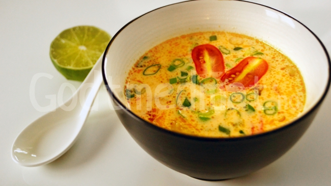 Thai kyllingsuppe
